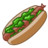 Hot Dog (Relish) Icon